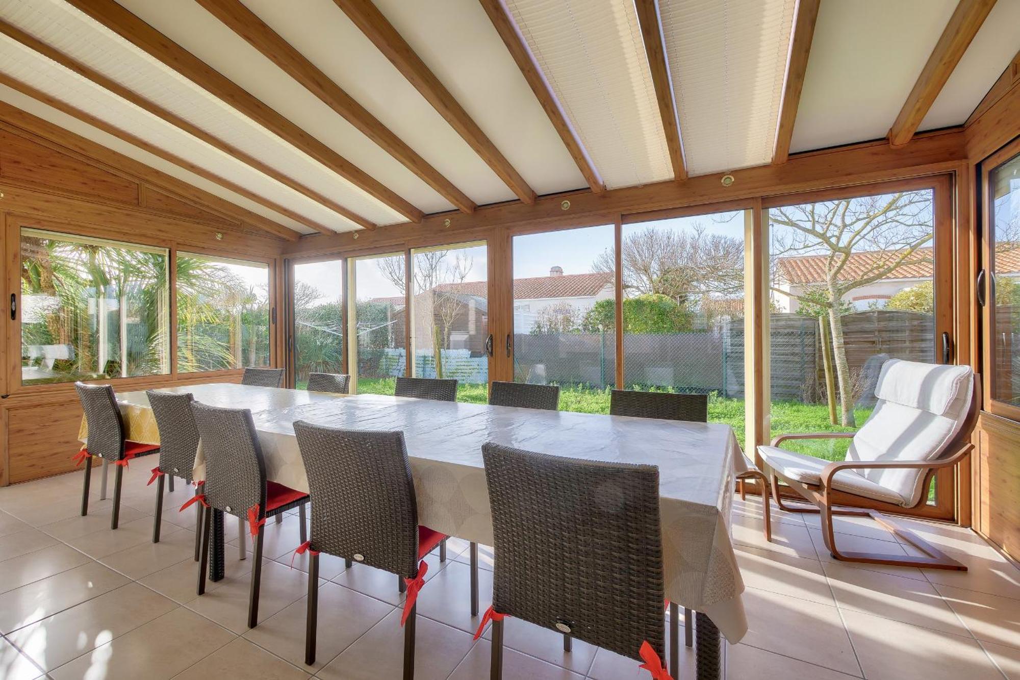 Maison Pour 8 - 5Min De La Plage - Jardin & Veranda Longeville-sur-Mer Kültér fotó