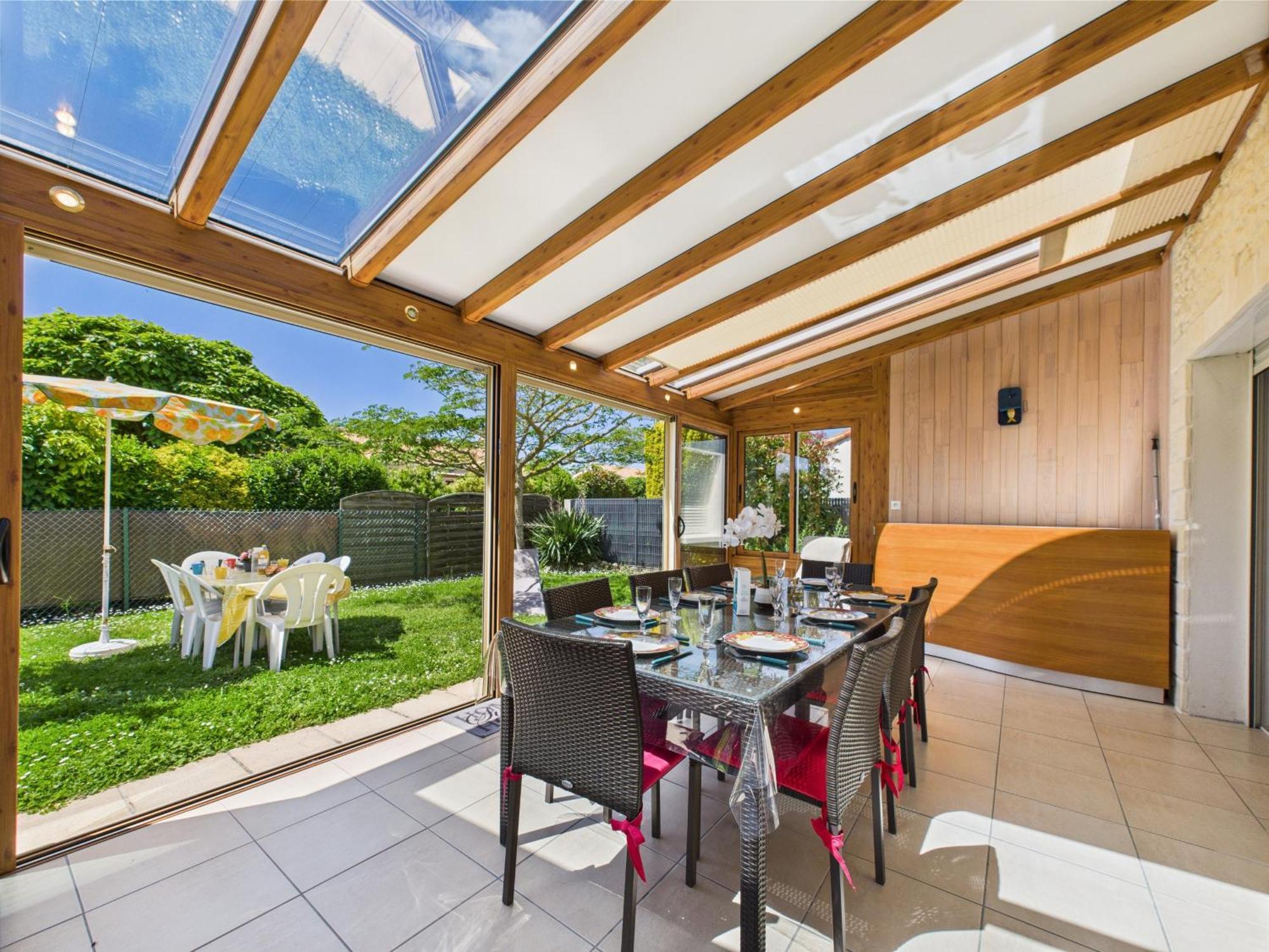 Maison Pour 8 - 5Min De La Plage - Jardin & Veranda Longeville-sur-Mer Kültér fotó