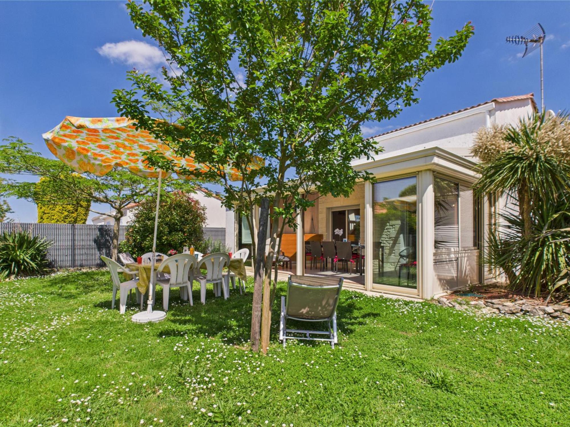 Maison Pour 8 - 5Min De La Plage - Jardin & Veranda Longeville-sur-Mer Kültér fotó